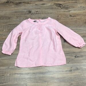 Talbots Women’s Pink Linen Top